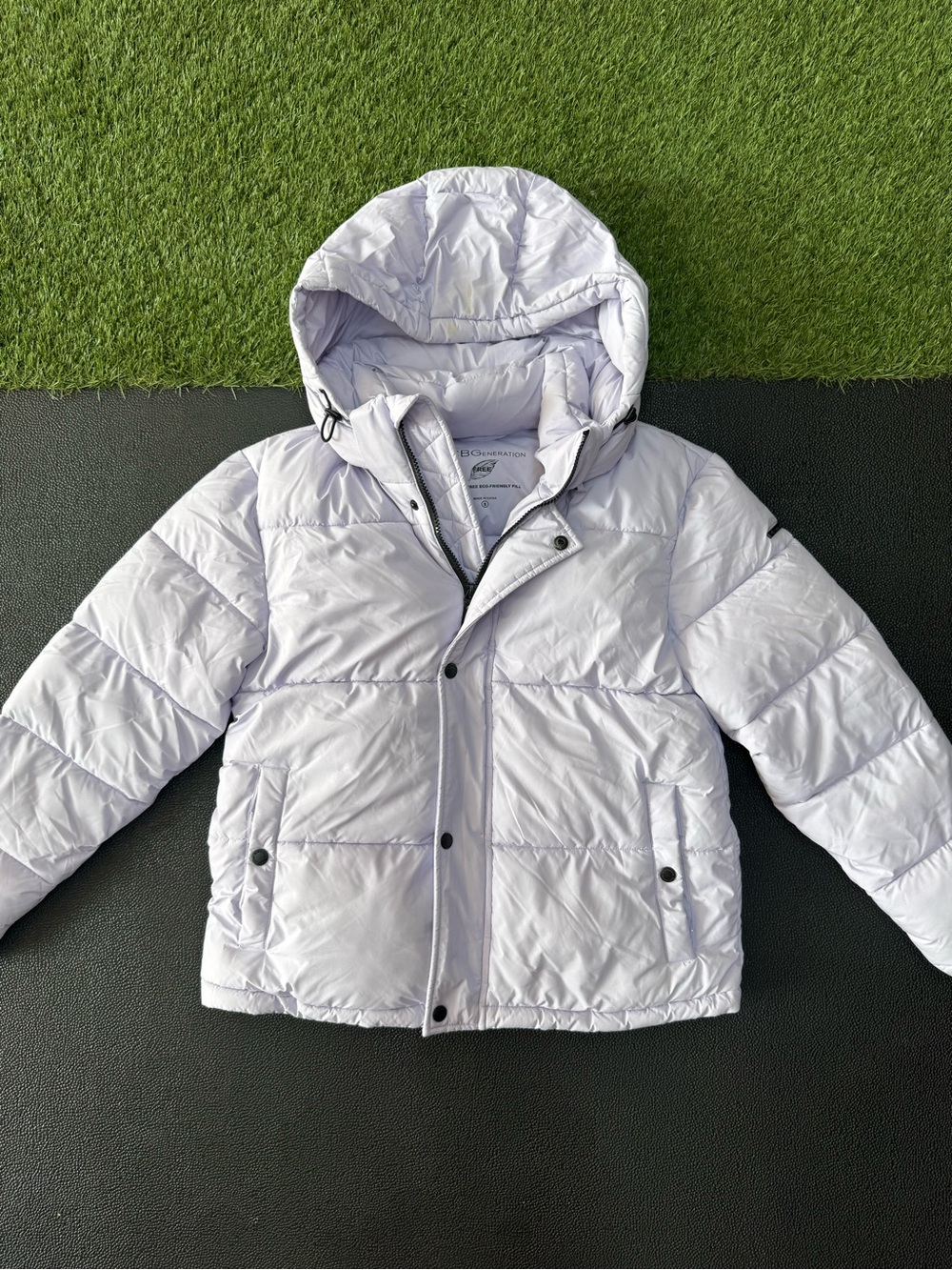 BCBGeneration Lavender Puffer Jacket